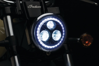  samman 5.75 Inch LED Headlight Housing Black 5 3/4 Inch  Motorcycle LED Headlight Mount Bucket Compatible with Harley Davidson … :  Automotive
