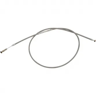 Barnett Clutch Cable, Standard Length in Stainless Steel Finish For 2014-2018 Indian Scout Models (102-40-10005)