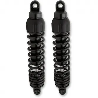 Progressive Suspension 444 Series 11 Inch Standard Shocks in Black Finish For 2015-2024 Indian Scout, 2016-2024 Scout Sixty Models (444-4245B)