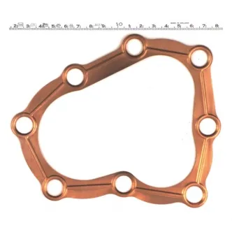 Genuine James Cylinder Head Gaskets (Copper) For 1939-1973 750CC Sidvalves W/WL/G/GE (Servi-Cars) Models (Packs of 5) (16768-39)