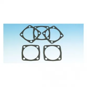 Genuine James Cylinder Base Gasket FR/RR Paper For 1972 up XR750 Models (Packs of 10) (16774-72-R)