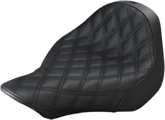 Saddlemen Solo Seat Renegade LS Lattice in Black For 2013-2017 Softail Breakout Models (813-27-002LS)