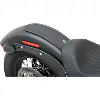 Drag Specialties Flame Fender Bib in Black Finish For 2018-2023 Softail Models (1405-0281)