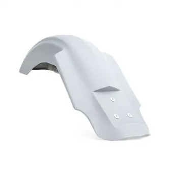 Killer Custom Chopin Extended Rear Fender In Grey Gelcoat Finish For Harley Davidson 2009-2023 Touring Models (GRF3-09-19)