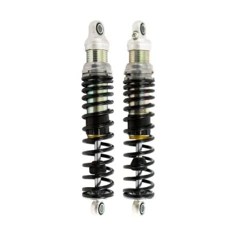 Ohlins STX36 Twin S36E Shock Absorbers With Black Springs For Harley Davidson 2006-2022 Touring Models (HD 039B)