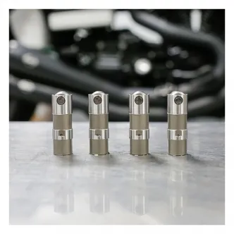 S&S High Performance Tappet Assembly Set For 1999-2017 TCA/B, 2018-2023 M8, 2000-2022 XL, 2008-2012 XR1200, 2000-2010 Buell XB Models (4 Pack) (330-0718)