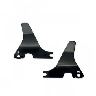 DOSS Detachable Sissy Bar Side Plates in Gloss Black Finish For 1994-2003 XL Models (ARM071275)