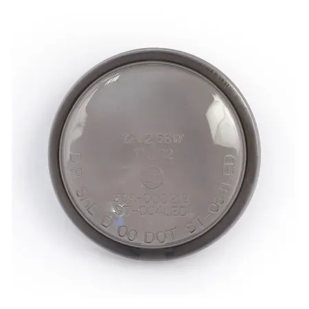 DOSS Bullet Turn Signal Lens in Smoke Colour ECE Approved For 2002-2017 V-Rod Models (38-318S)