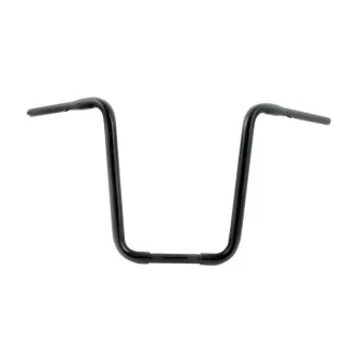 Doss 14 Inch Apehanger 1-1/4 Inch Handlebars In Black Finish For 1982-2024 Harley Davidson Including E-Throttle Models (ARM404109)