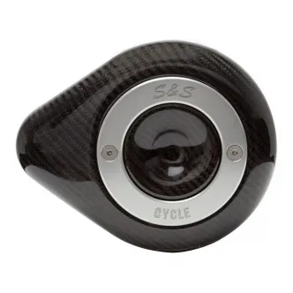 S&S Stealth Air Cleaner Cover Carbon For Stealth Air Cleaners (170-0501)