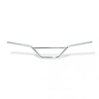 Fehling 7/8 Inch Moto-Cross TUV Approved Handlebar In Chrome Finish With 90CM Width & 13CM Rise (ARM522655)