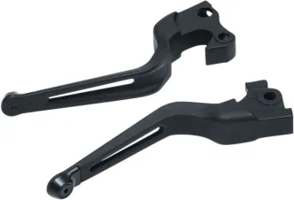 Kuryakyn Dillinger Levers For Harley Davidson 2014-2020 Sportster Motorcycles In Satin Black Finish (6669)