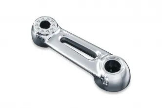 Kuryakyn Short Ergo Arms 4 1/2 Inch For Kuryakyn Ergo & Ergo II Cruise Mounts In Chrome Finish (Pair) (4060)