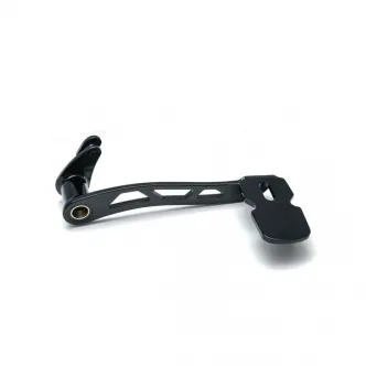 Kuryakyn Girder Extended Brake Pedal For Harley Davidson Touring & Trike With Fairing Lowers In Gloss Black Finish (9649)