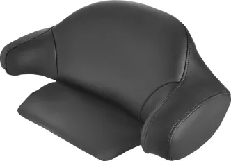 Saddlemen Roadsofa PT Tour Pack Backrest Pad Cover in Black For 1990-2013 FLHR, FLHT, FLHX & FLTR Touring Models (90-11884PT)