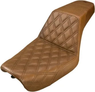 Saddlemen Step-Up Front LS 2-Up Seat in Brown For 2004-2005 FXD Dyna Models (804-04-172BR)