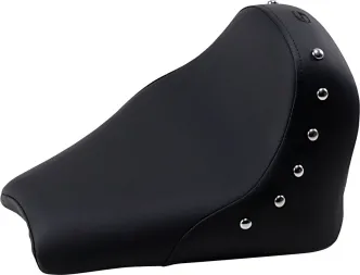 Saddlemen Renegade Plain Solo Seat in Black For 2018-2020 Indian Scout Bobber Models (I18-33-001)