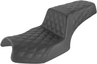 Saddlemen Step-Up Front & Rear LS 2-Up Seat in Black For 2020 Indian Challenger Models (I20-06-175)