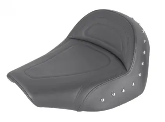 Saddlemen Renegade Classic Solo Seat In Black For Suzuki 1998-2004 VL1500 Intruder LC Models (S3530J)