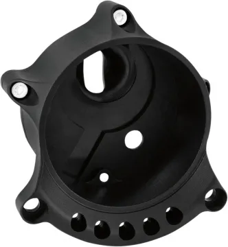 Roland Sands Design Cafe Racer Gauge Relocator in Black Ops Finish For 2007-2020 Sportster With Top Mount Headlamp (0207-2001-SB)