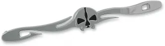 Drag Specialties Split Skull Custom Shift Linkage In Chrome Finish For 1999-2023 HD Touring Models (77695C)