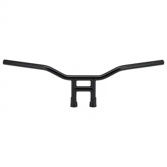 Biltwell Tyson 8 Inch Slotted Handlebar in Black Finish For 1982-2023 HD (Excluding 2008-2023 E-Throttle, 1988-2011 Springers) Models (6218-2016)