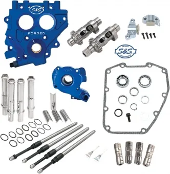 S&S Cycle Easy Start Chain Drive 585CE Cam Chest Kit For Harley Davidson 1999-2006 Big Twin Models (Except 2006 Dyna) (330-0543)