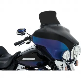 Memphis Shades 6.5 Inch Oem-Replacement Spoiler Windshield Dark Smoke For HD Touring And Trike Models (MEP84410)