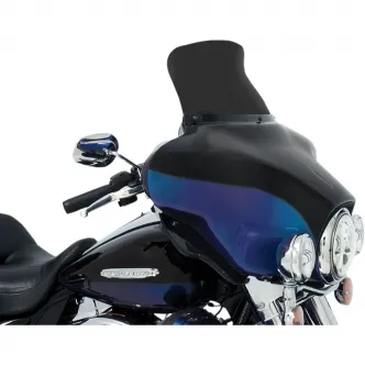 Memphis Shades 9 Inch Oem-Replacement Spoiler Windshield Dark Smoke For HD Touring And Trike Models (MEP84510)