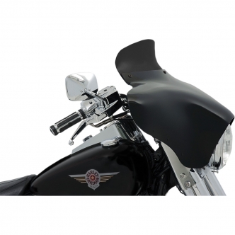 Memphis Shades Batwing 5 Inch Spoiler Windshield in Dark Smoke (MEP84010)