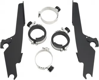 Memphis Shades Batwing Trigger-lock Kit In Black Finish For Yamaha Models (MEM8992)