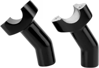 Drag Specialties 3.5 Inch Pullback Risers in Black (241605)