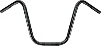 Burly Brand 12 Inch Apehanger Handlebar in Black Finish For 1984-2022 Harley Davidson (Excl. E-Throttle) (B28-348)