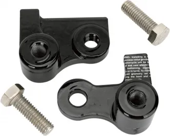 Burly Brand Rear Lowering Kit in Black Finish For 2006-2017 Dyna (Excluding 2012-2016 FLD Switchback) Models (B28-22007)