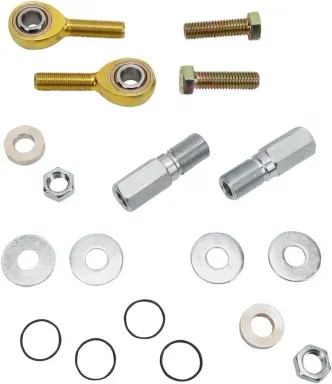 Burly Brand Rear Adjustable Lowering Kit in Plain Finish For 1989-1999 Softail Models (B28-255)