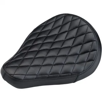 Biltwell Midline Diamond Solo Seat in Black (4005-101)