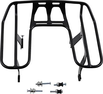 Cobra Detachable Wrap Around Rack in Black Finish For 2004-2020 Sportster Models (602-2620B)