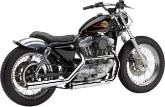 Cobra 3 Inch Neighbor Haters Slip-Ons In Chrome For Harley Davidson 1986-2003 Sportster Models (6036)