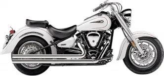 Cobra Speedster Longs 2 Into 2 Exhaust System In Chrome Finish For Yamaha 2008-2014 XV 1700 AS Road Star Models (2922T)