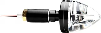 Motogadget MO.Blaze Cone In-Bar Right Side Turn Signal in Black Finish (6001012)