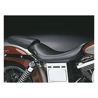 Le Pera Silhouette Foam Solo Pillion Pad 6.25 Inch Wide in Black For 2006-2017 Dyna Models (LK-851P)