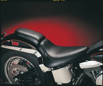 Le Pera Silhouette Foam Pillion Pad 7 Inch Wide in Black For 1984-1999 Softail Models (LN-850P)