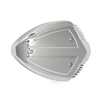 Doss Wedge Air Cleaner Assembly In Chrome For Harley Davidson 1999-2017 Twin Cam Models With CV Or Delphi Injection (Excl. E-Throttle Models) (ARM775015)