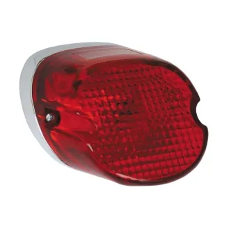 Doss Laydown LED Taillight With Red Lens For Harley Davidson 1973-1998 Models (ARM935915)