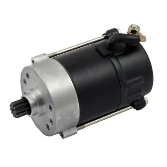 All Balls Prestolite Style 1.4KW Starter Motor In Black For Pre-1989 Harley Davidson Big Twin Motorcycles (80-1007)