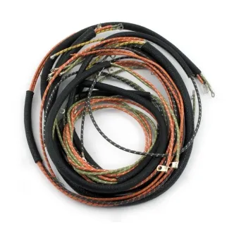 Doss Oem Style Main Wiring Harness, Complete Set For Harley Davidson 1948-1957 FL, FLH, UL, WL Models  (ARM584415)