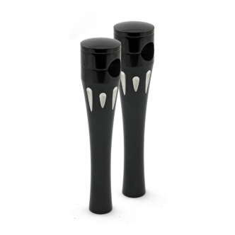 Doss Talon Black Contrast Riser Kit For 1 Inch Handlebars & 8 Inch Rise (ARM919515)