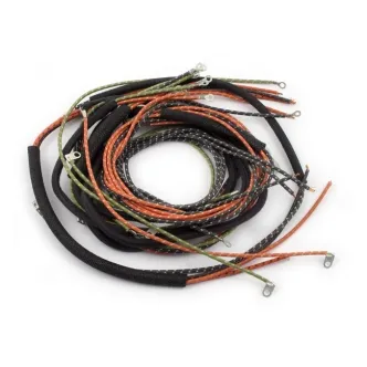 Doss Oem Style Main Wiring Harness, Complete Set For Harley Davidson 1947 UL, EL, FL Models (ARM146079)