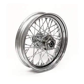 Doss 40 Spoked 3.00 x 16 Rear Wheel In Chrome For Harley Davidson 1986-1996 FXST, FLST, 1986-1994 FXR & 1991-1996 FXD, FXDWG Models (ARM964875)