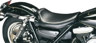 Le Pera Bare Bones Smooth Foam Solo Seat 10.5 Inch Wide in Black For 1982-1994 FXR Models (L-008)